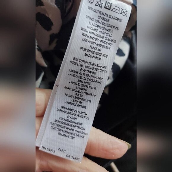 French Connection Sleeveless Animal Print Mini Y2K Chic Edgy Glam Dress - Picture 11 of 13